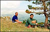 Khapkhal Gorge. Yuri and Oleg.