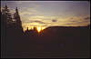 Sunset.