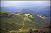 Carpathian Landscape. View from the Mt. Hoverla.