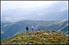 Carpathian Landscape. View from the Mt. Hoverla.