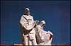 Monument to Cyrill and Methodius -- Inventors of the Cyrillic Scripture.